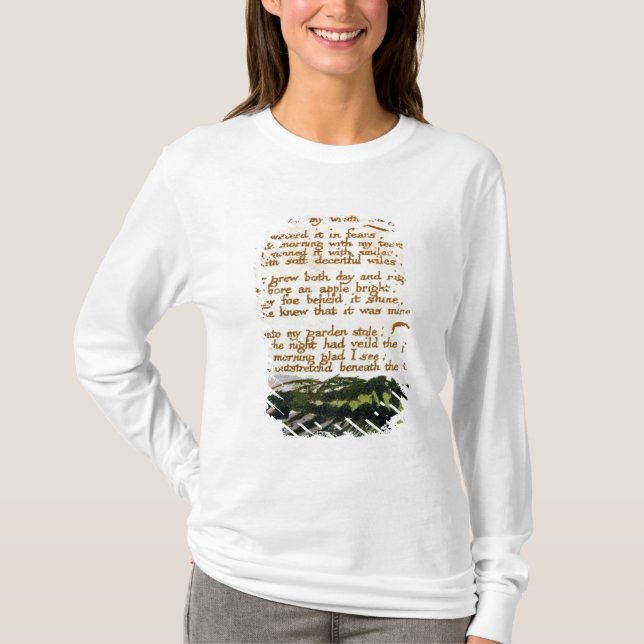 William Blake | A Poison Tree T-Shirt (Front)