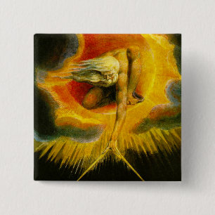 William Blake Ancient of Days Button