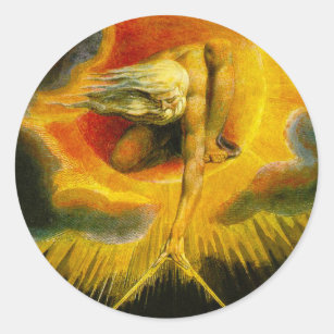 William Blake Ancient of Days Stickers