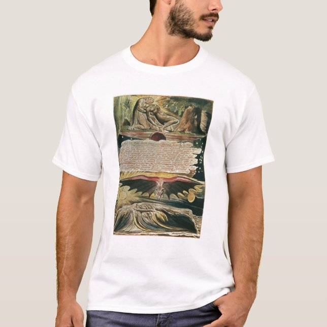 William Blake | "And One stood forth" T-Shirt (Front)