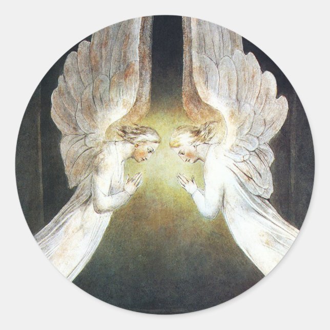 William Blake Angel Stickers (Front)