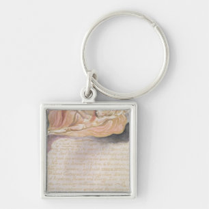 William Blake   "As a new heaven is begun" Key Ring