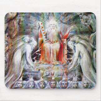 William Blake: Before the Divine Throne Mouse Mat
