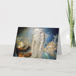 William Blake Card: Milton's Mysterious Dream Card