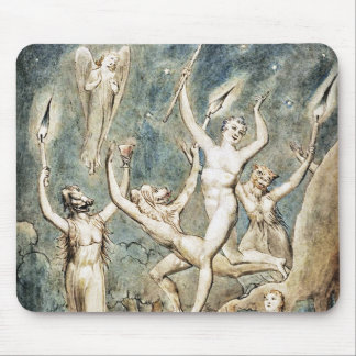 William Blake: Comus with His Revellers Mouse Mat