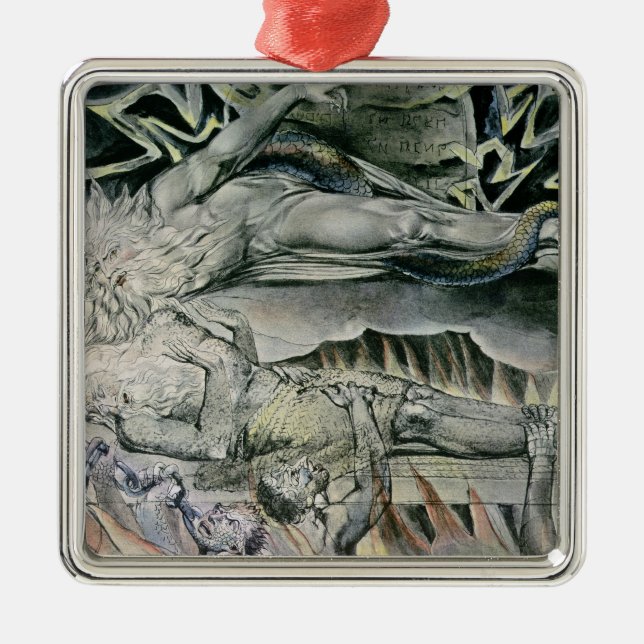 William Blake | Illustrations of the Book of Job;  Metal Tree Decoration (Front)