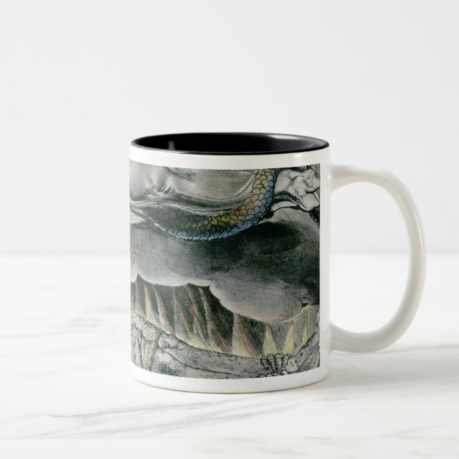 William Blake | Illustrations of the Book of Job;  Two-Tone Coffee Mug (Right)