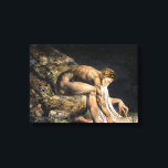 William Blake Isaac Newton Canvas Print<br><div class="desc">William Blake Isaac Newton. Engraving from 1795. English poet and artist William Blake was a great admirer of creativity and original genius. Isaac Newton is Blake’s tribute to the great English scientist. The work depicts Sir Isaac Newton sitting on a rock with a compass in hand measuring out calculation on...</div>