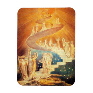 William Blake Jacob’s Ladder Magnet