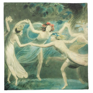 William Blake Midsummer Night’s Dream Napkins