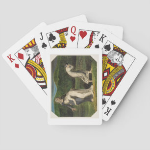 William Blake Naomi entreating Ruth and Orpah to Playing Cards