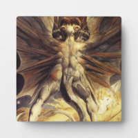 William Blake Red Dragon Plaque
