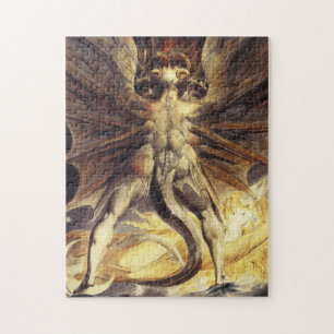 William Blake Red Dragon Puzzle