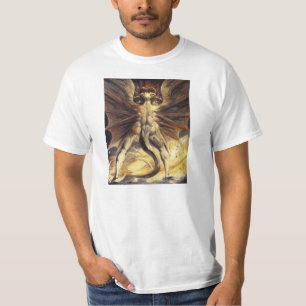 William Blake Red Dragon T-shirt