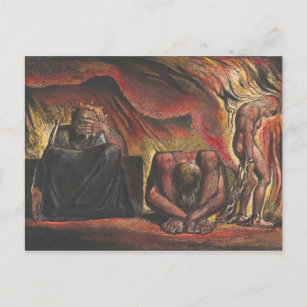 William Blake Skofeld wearing mind forged manacles Postcard