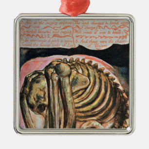 William Blake   The creation of Urizen in material Metal Tree Decoration
