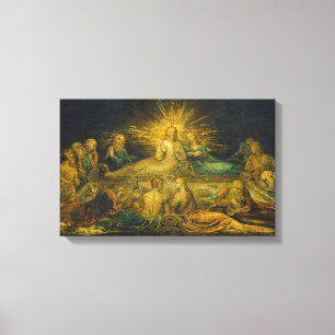 William Blake   The Last Supper, 1799 (tempera on  Canvas Print