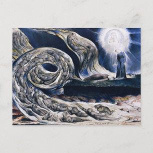 William Blake The Lovers Whirlwind Postcard