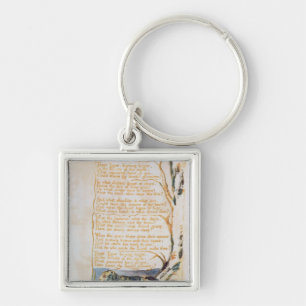 William Blake   The Tyger, from Songs of Innocence Key Ring