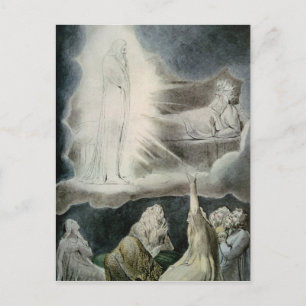 William Blake   The Vision of Eliphaz, 1825 Postcard