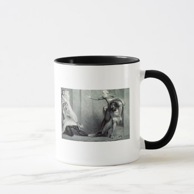 William Blake | Tiriel, borne back to the Palace Mug (Right)
