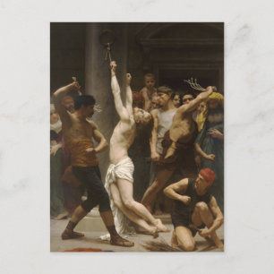 William Bouguereau- Flagellation of Jesus Christ Postcard