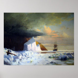 William Bradford Arctic Summer Poster