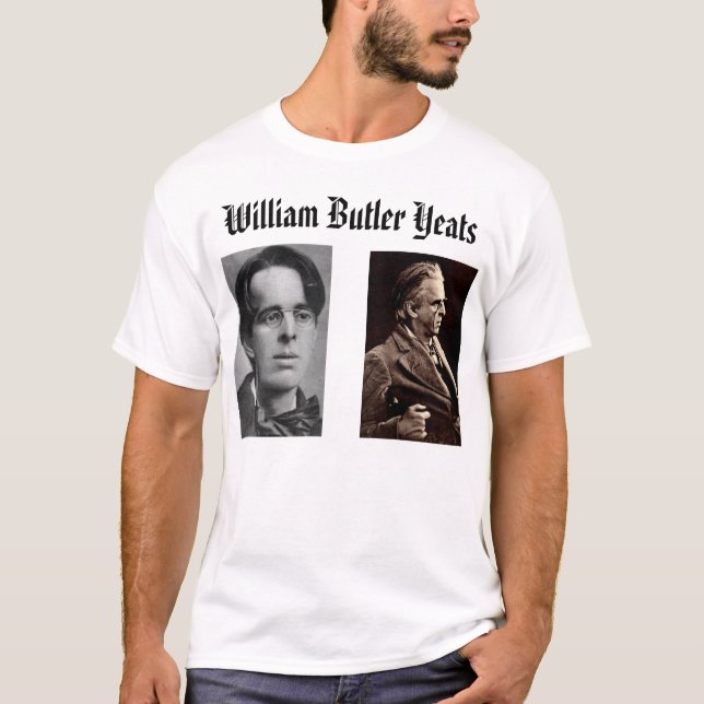 William Butler Yeats T-Shirt (Front)