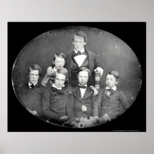 William Cassiday Cattell Daguerreotype 1848 Poster