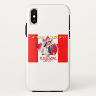 William & Catherine Canada Royal Tour Commemoratio iPhone X Case