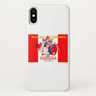 William & Catherine Canada Royal Tour Commemoratio iPhone X Case