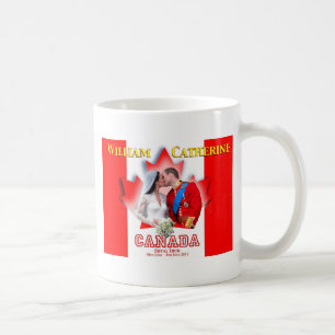 William & Catherine Canada Royal Tour Commemoratio Coffee Mug