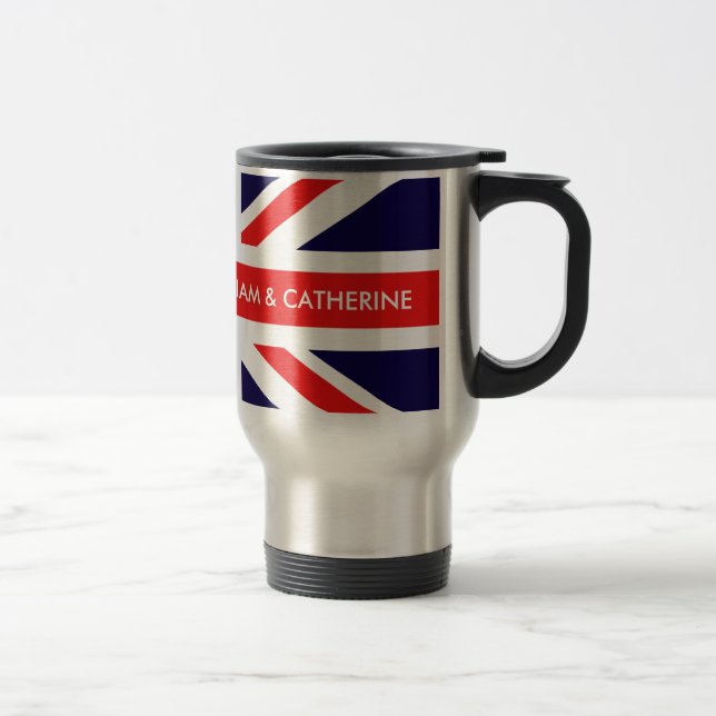 William & Catherine Travel Mug (Right)