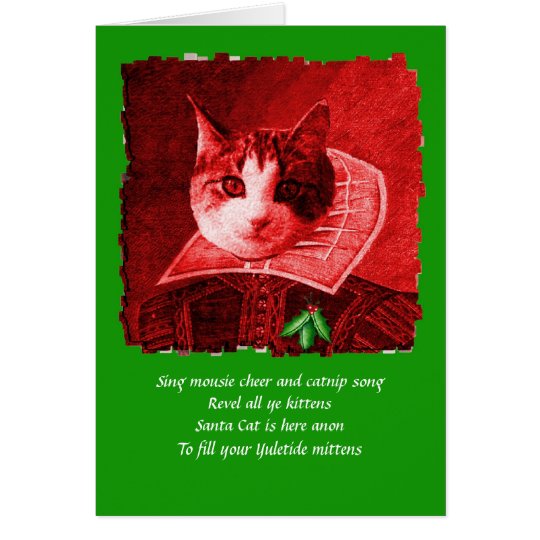 william catspeare christmas card