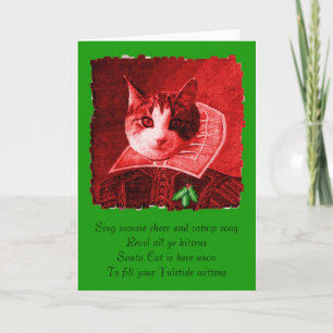 william catspeare's christmas holiday card