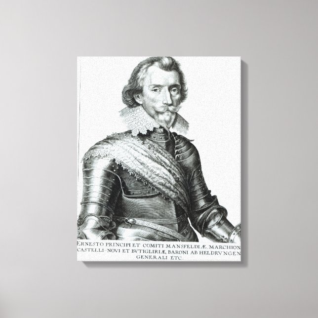 William Cavendish  1st Duke of Newcastle Canvas Print (Front)