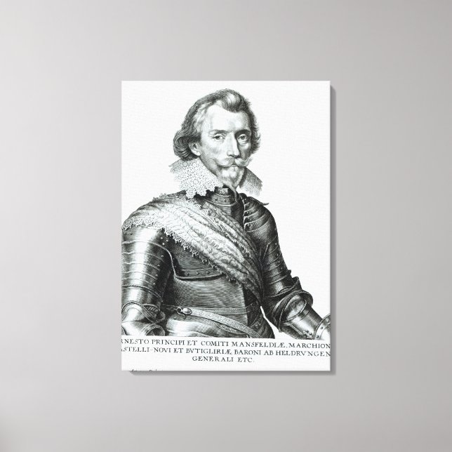 William Cavendish  1st Duke of Newcastle Canvas Print (Front)