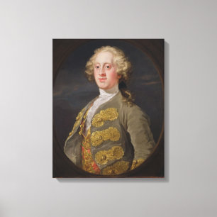William Cavendish, Marquess of Hartington, Later 4 Canvas Print