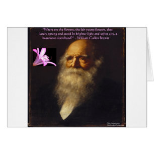 William Cullen Bryant Flower Poem
