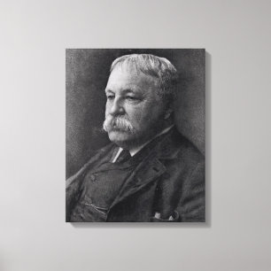 William D. Howells from Literature Canvas Print