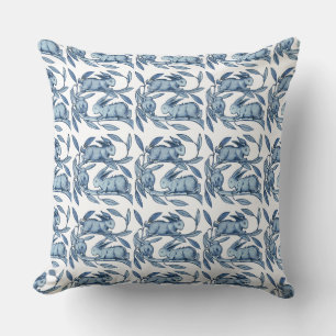 William De Morgan Rabbits Cushions