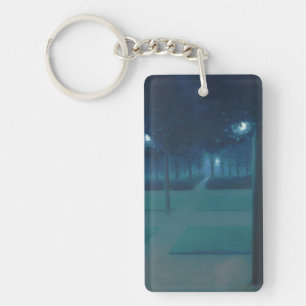 William Degouve de Nuncques - Parc Royal, Brussels Key Ring