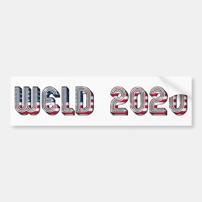 William F. Weld Presidential Candidate 2020 Bumper Sticker (Front)