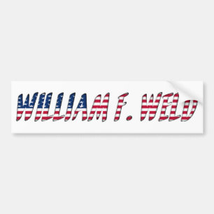 William F. Weld Presidential Candidate 2020 Bumper Sticker