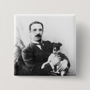 William Friese-Greene 15 Cm Square Badge