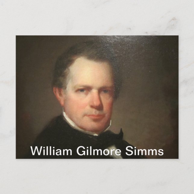 William Gilmore Simms Postcard (Front)