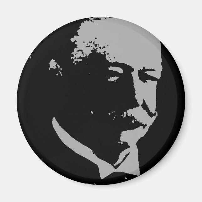 William H. Taft silhouette Magnet (Front)