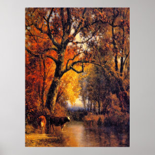 William Hart, The Winter's Edge, fine art Poster