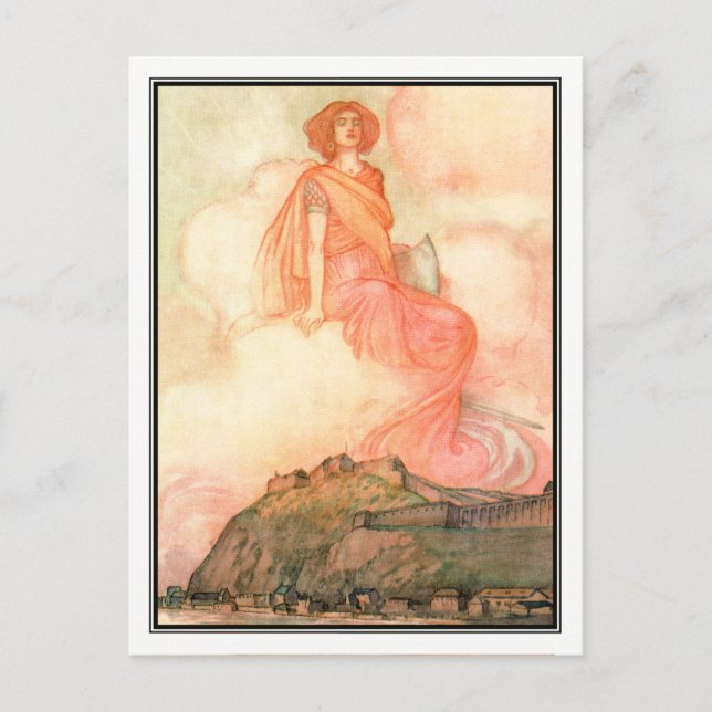 William Heath Robinson - A Song of the English Postcard (Front)