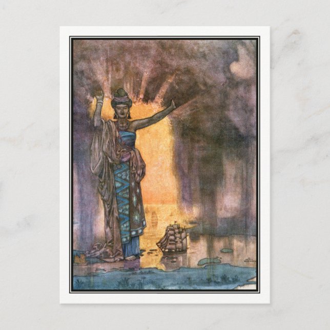 William Heath Robinson - Singapore Postcard (Front)